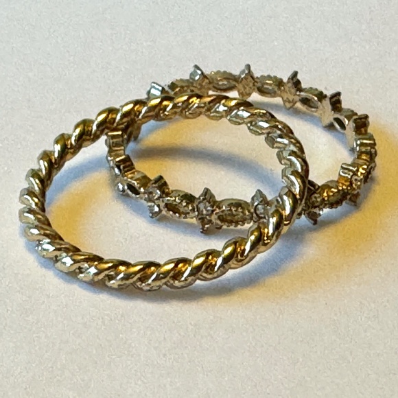 Stackable Rings, size 7 1/2, set of 2 - Picture 6 of 7
